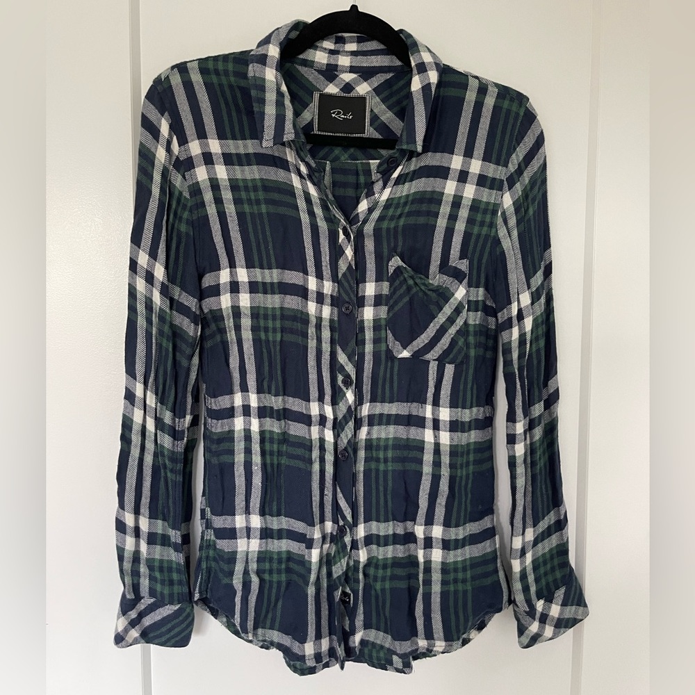 Rails Plaid Flannel Button Down